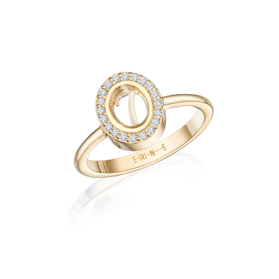 R02-TC-001-2 Кольцо (585) (20 Бр Кр-57 0,080Ct 3/5 ,2 Сапфировое стекло - 0,600Ct) ШК: 2000000024882