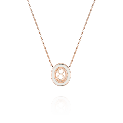 N08-TC-015-1 Колье (585) (1 Эмаль - 0,250Ct ,2 Сапфировое стекло - 0,600Ct) ШК: 2000000024554