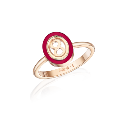 R11-TC-014-2 Кольцо (585) (2 Сапфировое стекло - 0,550Ct ,1 Эмаль - 0,250Ct) ШК: 2000000007724